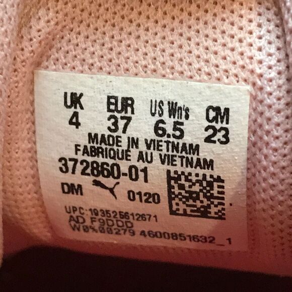 Puma Charloette Olympia White Athletic Running Shoes 372860-01 Women’s Size 6.5 - Picture 10 of 11